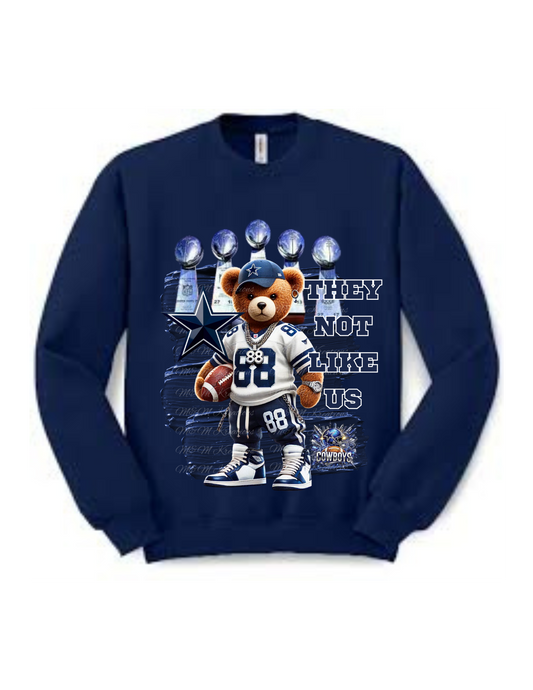 Dallas Cowboys They Not Like Us Terry Bear